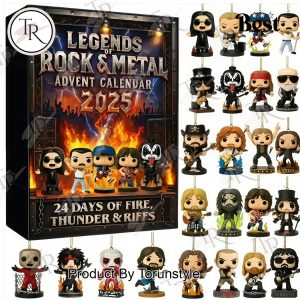 Legends Of Rock & Metal 24 Days Of Fire, Thunder & Riffs 2025 Advent Calendar