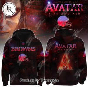 Cleveland Browns X Avatar 3: Fire and Ash 2025 Hoodie