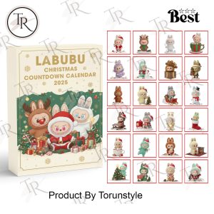 Labubu Merry Christmas Countdown 2025 Advent Calendar