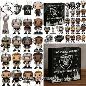 Las Vegas Raiders Christmas 2025 65th Anniversary Advent Calendar