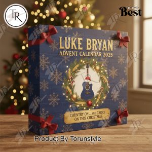 Luke Bryan Christmas 65th Anniversary 2025 Advent Calendar