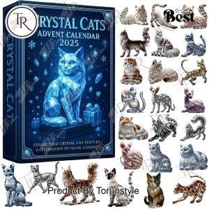 Crystal Cats Merry Christmas 2025 Advent Calendar