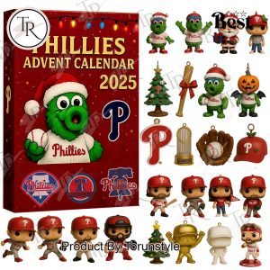 Philadelphia Phillies Merry Christmas 2025 Advent Calendar