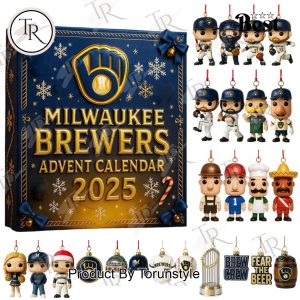 Milwaukee Brewers 55th Anniversary 2025 Advent Calendar