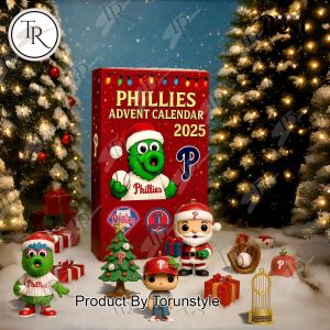 Philadelphia Phillies X 142TH ANNIVERSARY Christmas Gift 2025 Advent Calendar