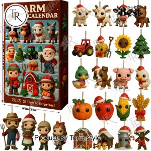Farm Merry Christmas 2025 Advent Calendar