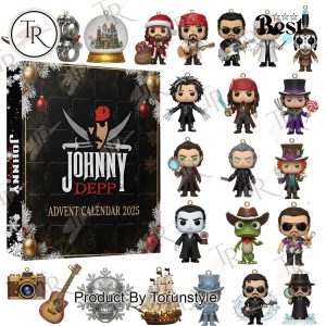 Johnny Depp Merry Christmas 2025 Advent Calendar