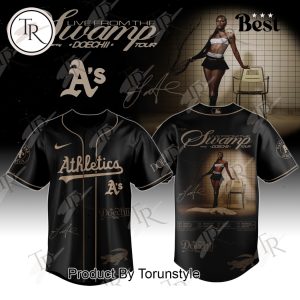 Oakland Athletics X Doechii Tour 2025 “Live From The Swamp” Baseball Jersey