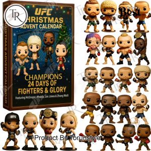 UFC CHAMPIONS 24 DAYS OF FIGHTERS & GLORY 2025 Advent Calendar