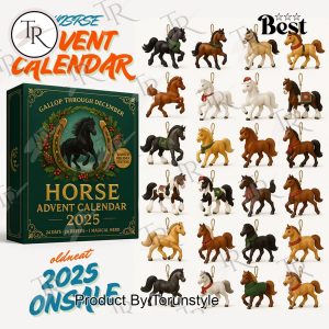 Gallop Through December Merry Christmas 2025 Advent Calendar