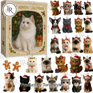 Cat Merry Christmas 2025 Advent Calendar