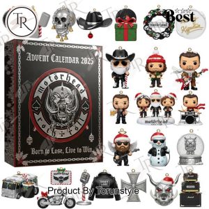 Motorhead Merry Christmas 2025 Advent Calendar