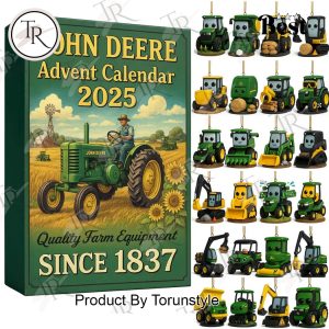 John Deere Quality Farm Equipment Since 1837 2025 Advent Calendar
