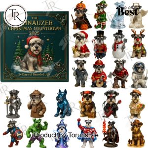 The Schnauzer Merry Christmas 2025 Advenrt Calendar