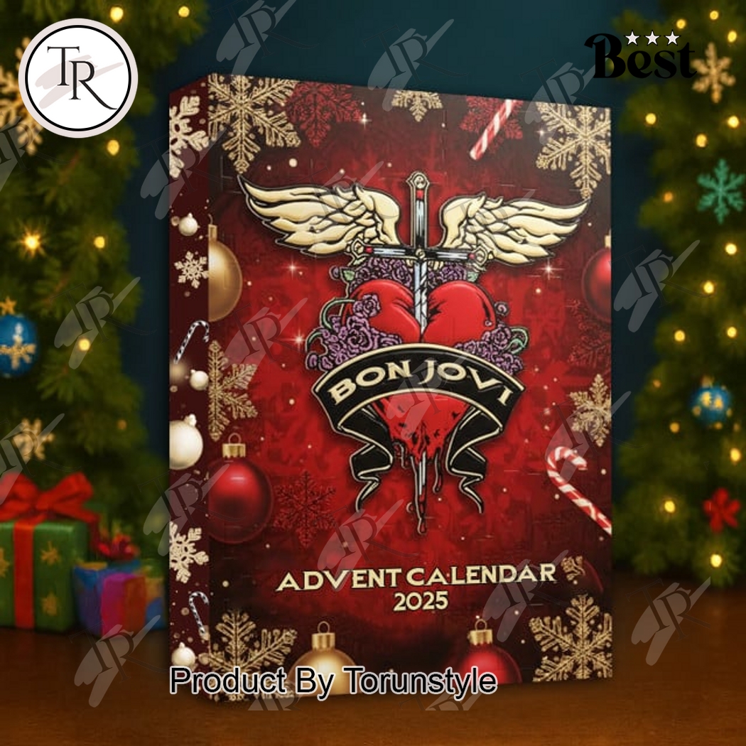 Bon Jovi Merry Christmas 2025 Advent Calendar Bon Jovi Merry Christmas 2025 Advent Calendar