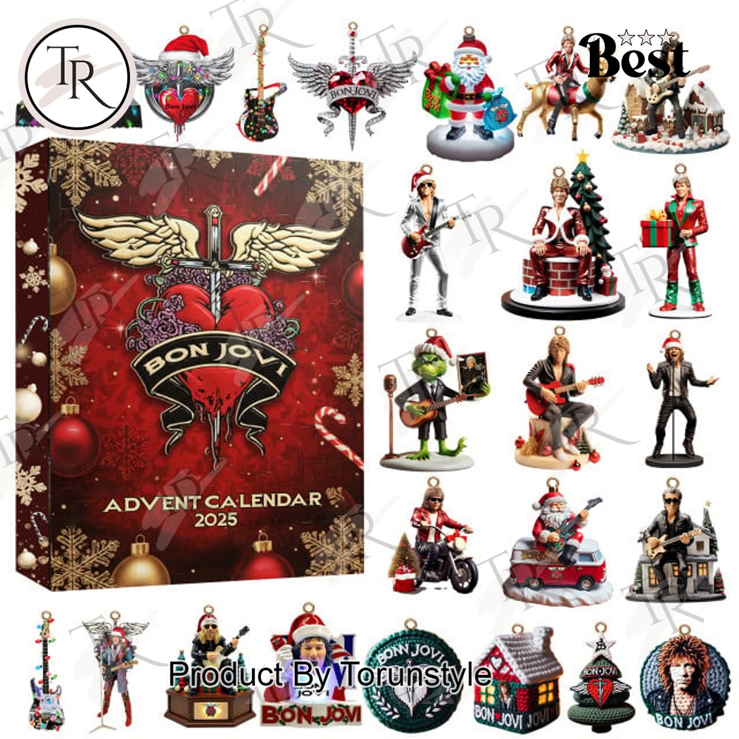 Bon Jovi Merry Christmas 2025 Advent Calendar Bon Jovi Merry Christmas 2025 Advent Calendar