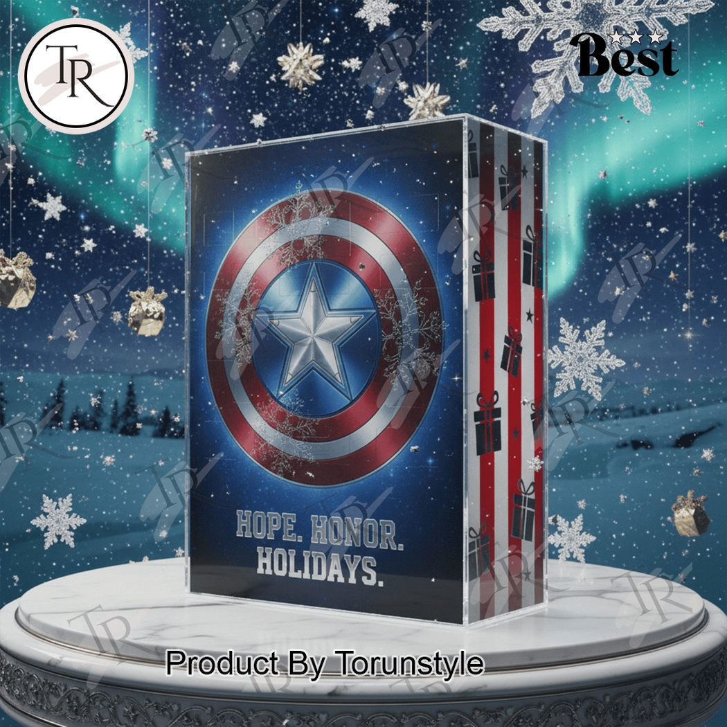 Captain America Merry Christmas 2025 Advent Calendar Captain America Merry Christmas 2025 Advent Calendar