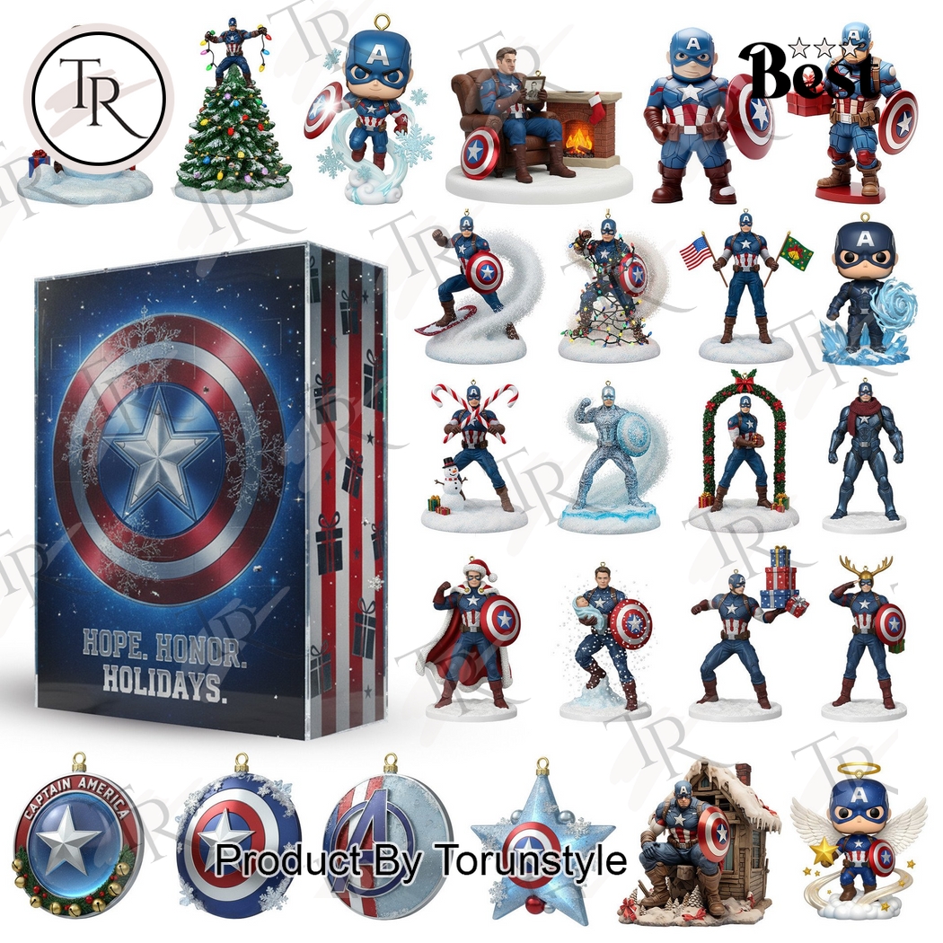 Captain America Merry Christmas 2025 Advent Calendar Captain America Merry Christmas 2025 Advent Calendar