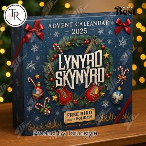 Lynyrd Skynyrd Merry Christmas Free Bird For The Holidays 2025 Advent Calendar Lynyrd Skynyrd Merry Christmas Free Bird For The Holidays 2025 Advent Calendar