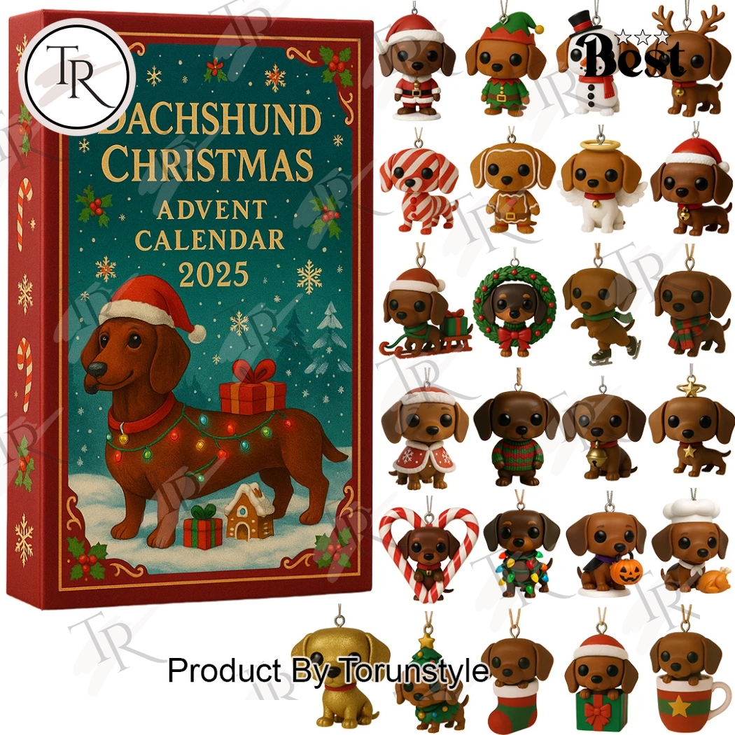 Dachshund Merry Christmas 2025 Advent Calendar Dachshund Merry Christmas 2025 Advent Calendar