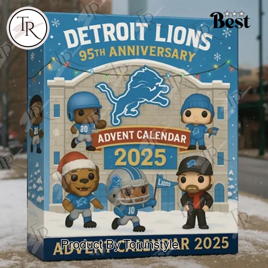 Detroit Lions 95TH ANNIVERSARY Christmas Gift 2025 Advent Calendar Detroit Lions 95TH ANNIVERSARY Christmas Gift 2025 Advent Calendar