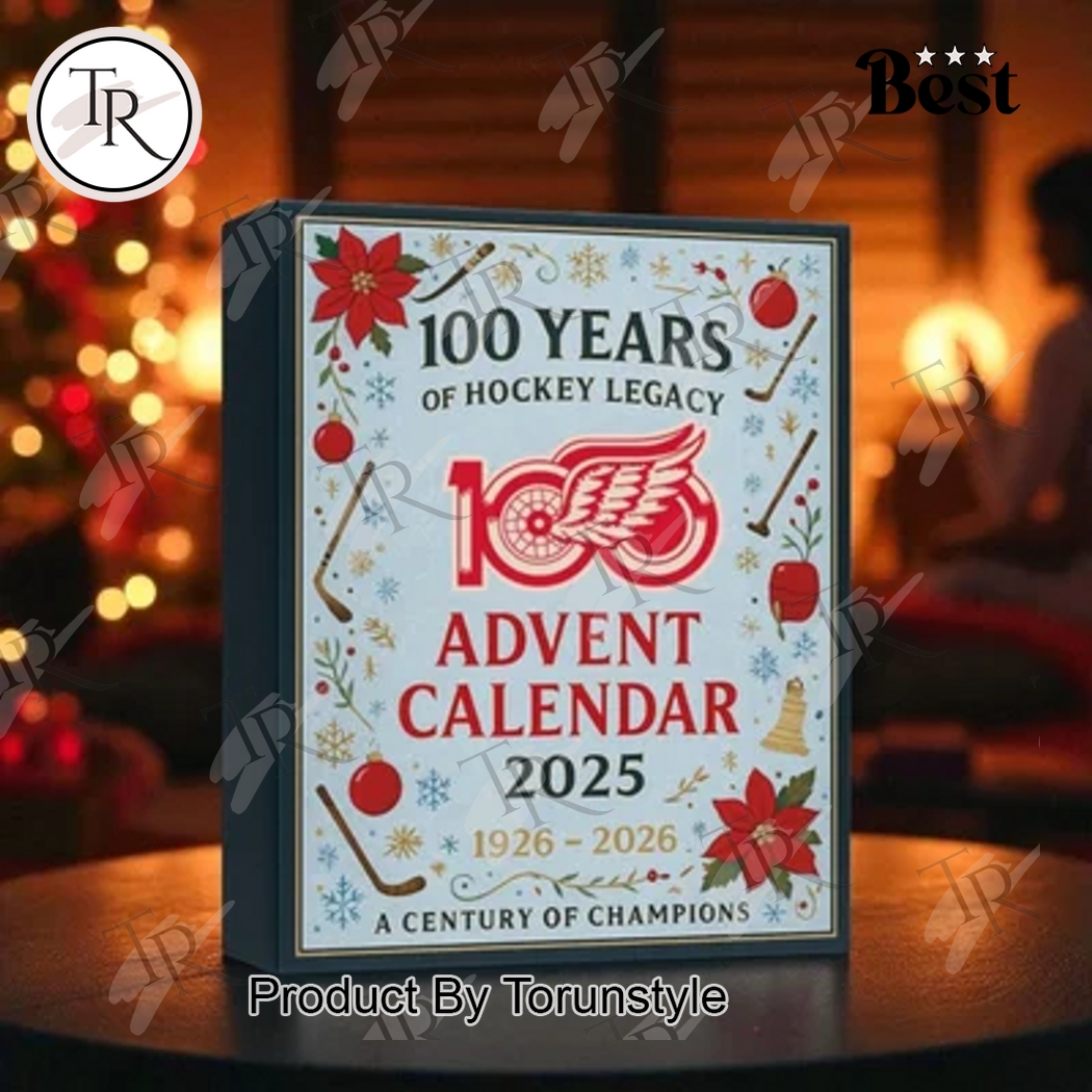 Detroit Red Wings 100TH ANNIVERSARY Christmas Gift 2025 Advent Calendar Detroit Red Wings 100TH ANNIVERSARY Christmas Gift 2025 Advent Calendar