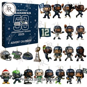 Seattle Seahawks 50th Anniversary Season 2025 Advent Calendar