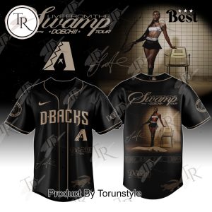 Arizona Diamondbacks X Doechii Tour 2025 “Live From The Swamp” Baseball Jersey