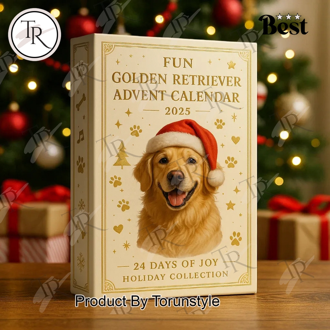 Fun Golden Retriever Holiday 2025 Advent Calendar Fun Golden Retriever Holiday 2025 Advent Calendar