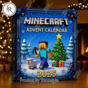 Minecraft Merry Christmas 2025 Advent Calendar