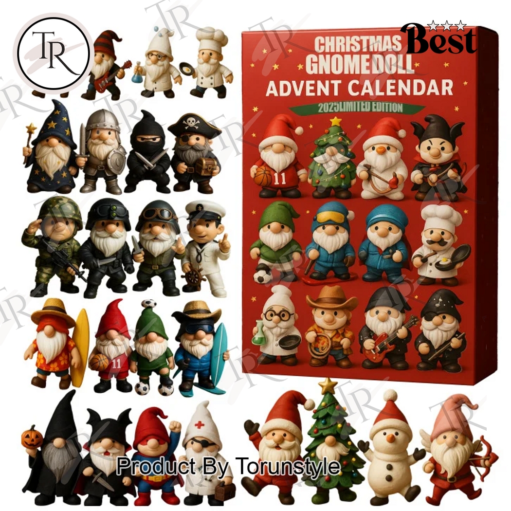 Gnome Doll Merry Christmas 2025 Advent Calendar Gnome Doll Merry Christmas 2025 Advent Calendar