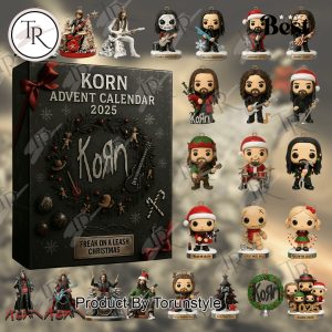 Korn 2025 Freak On A Leash Christmas Advent Calendar
