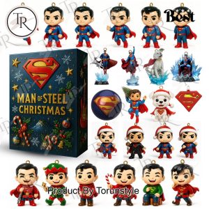 Superman Man Of Steel Christmas 2025 Advent Calendar