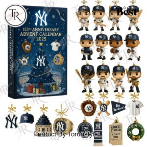 New York Yankees 125th Anniversary 2025 Advent Calendar