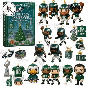 Philadelphia Eagles LIX Super Bowl Champions 2025 Advent Calendar