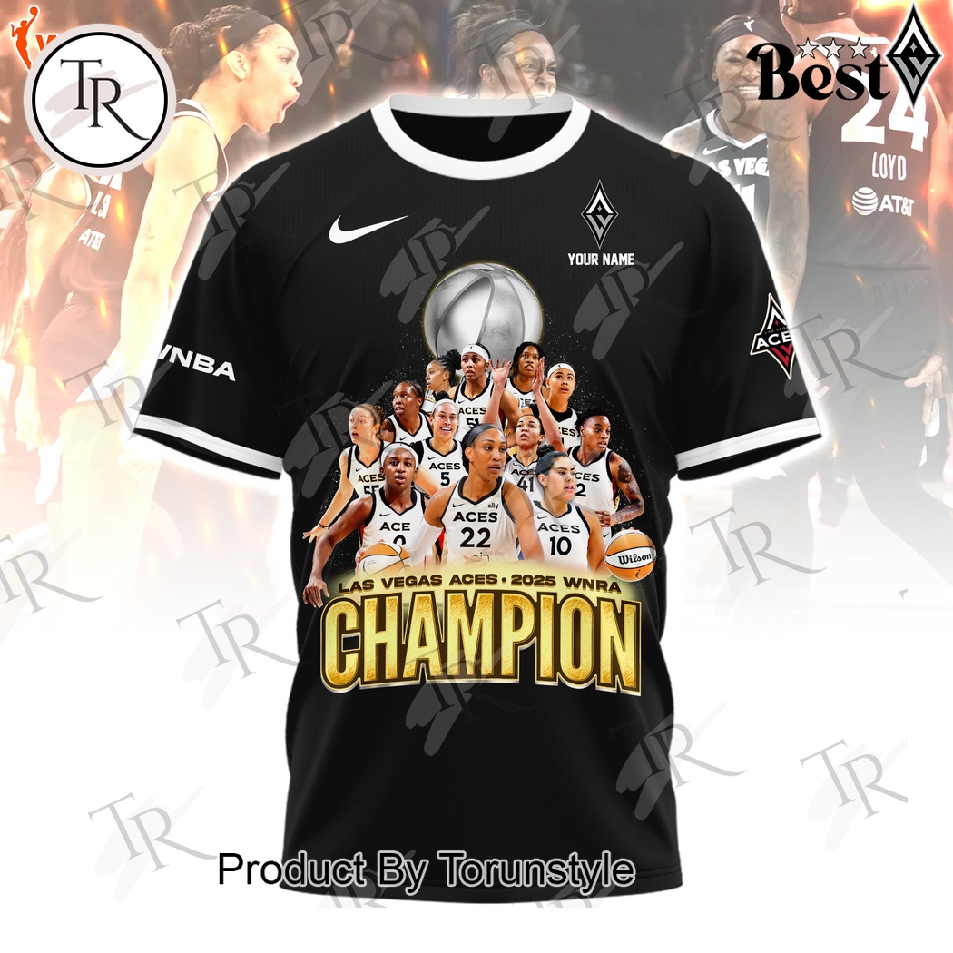 Las Vegas Aces WINNER WNBA Champion 2025 Hoodie Las Vegas Aces WINNER WNBA Champion 2025 Hoodie