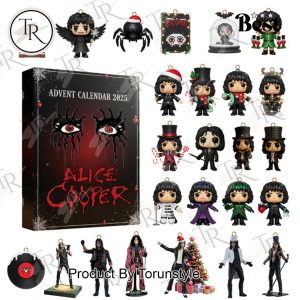Alice Cooper Merry Christmas 2025 Advent Calendar