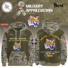 Georgia Bulldogs X Military Appreciation Custom Name 2025 Hoodie