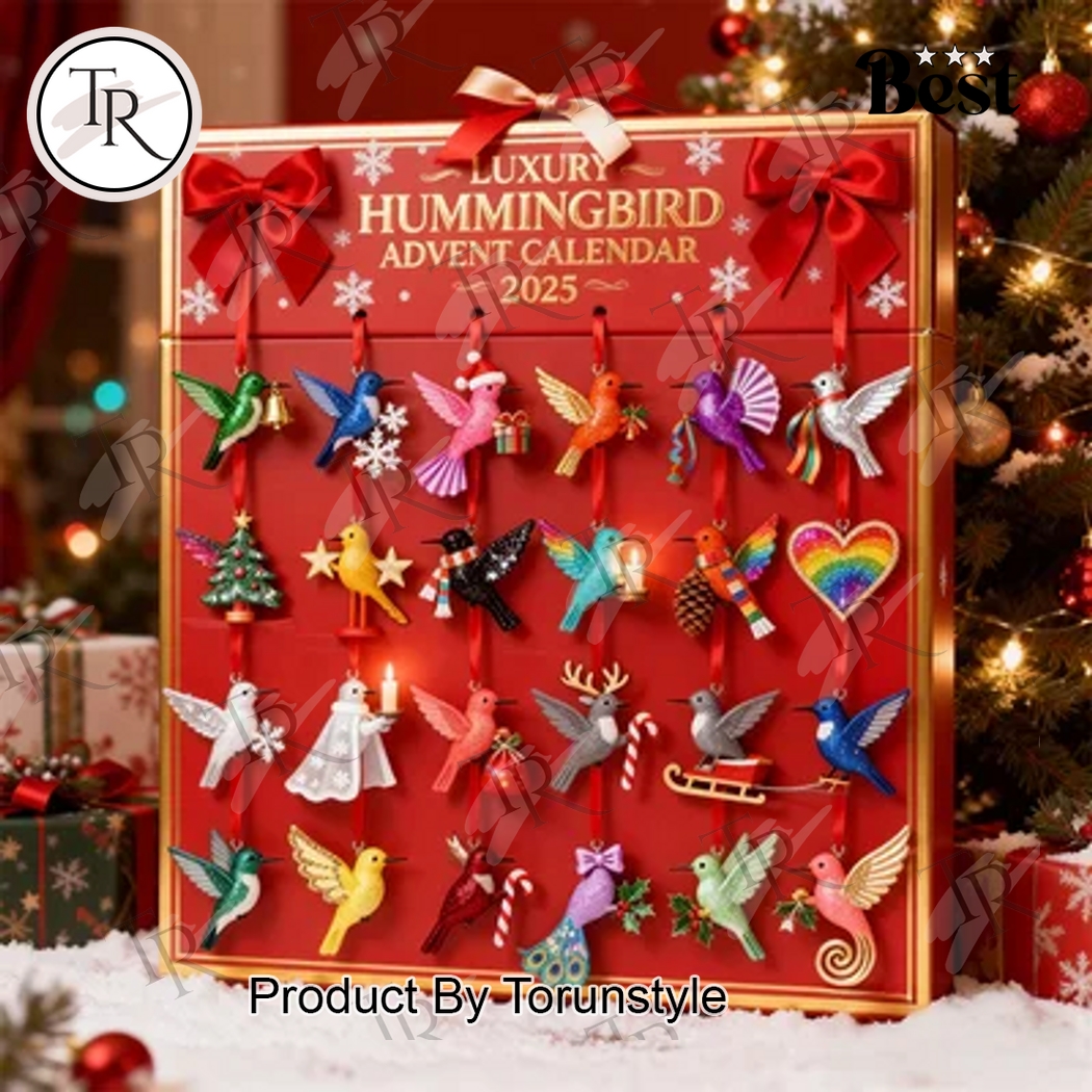 Luxury Hummingbird Merry Christmas 2025 Advent Calendar Luxury Hummingbird Merry Christmas 2025 Advent Calendar