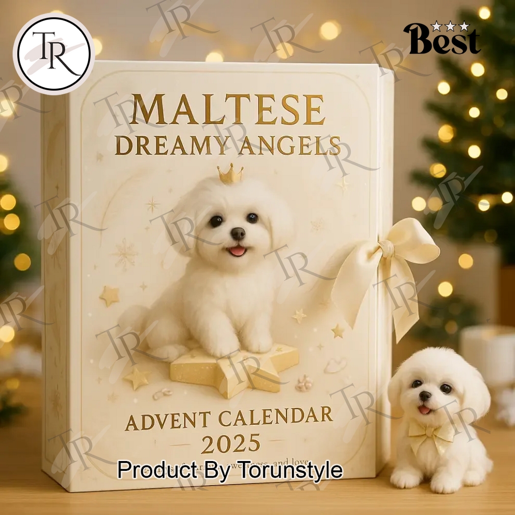 Maltese Dreamy Angels 2025 Advent Calendar Maltese Dreamy Angels 2025 Advent Calendar