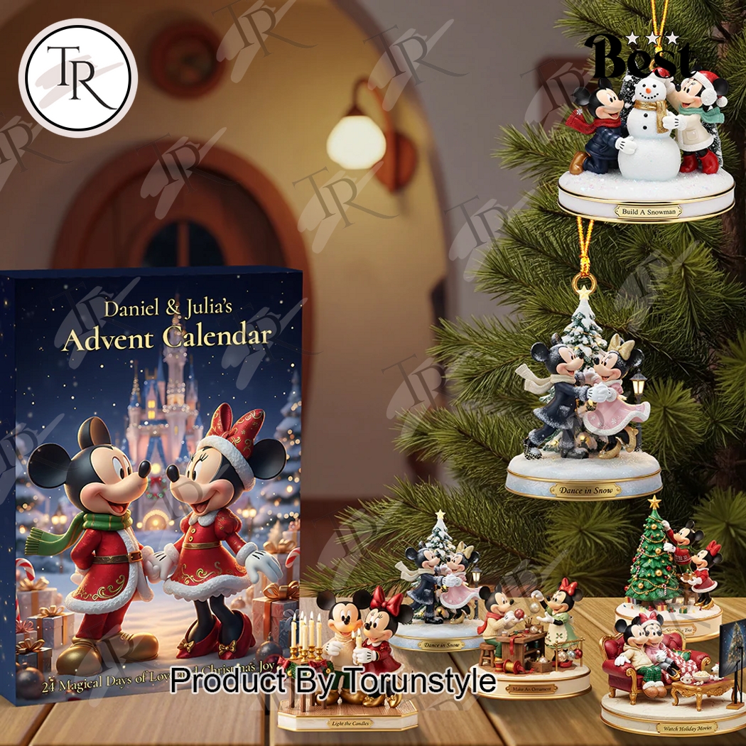 Mickey Mouse Couple Merry Christmas 2025 Advent Calendar Mickey Mouse Couple Merry Christmas 2025 Advent Calendar