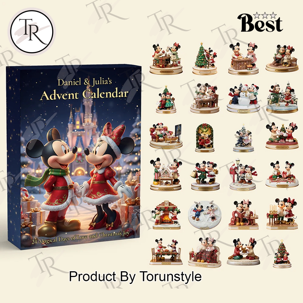 Mickey Mouse Couple Merry Christmas 2025 Advent Calendar Mickey Mouse Couple Merry Christmas 2025 Advent Calendar