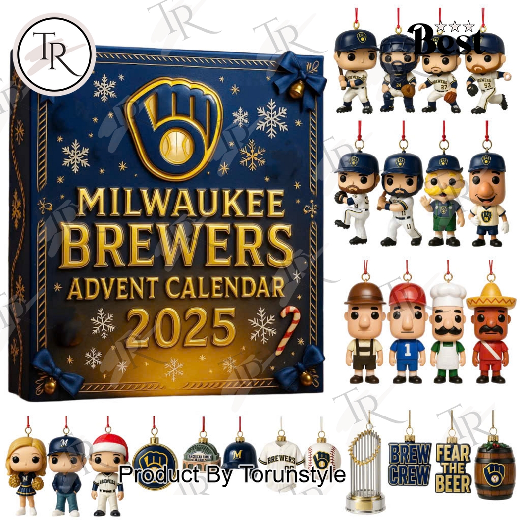 Milwaukee Brewers 55th Anniversary 2025 Advent Calendar Milwaukee Brewers 55th Anniversary 2025 Advent Calendar