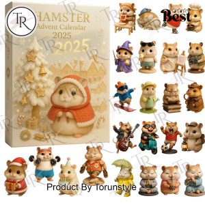 Hamster Merry Christmas 2025 Advent Calendar