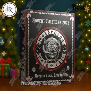 Motorhead Merry Christmas 2025 Advent Calendar