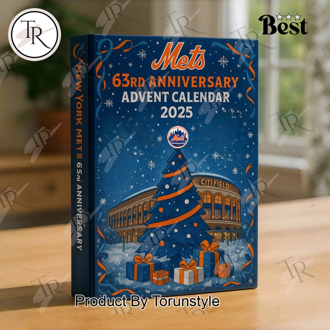 New York Mets X 63RD ANNIVERSARY Christmas Gift 2025 Advent Calendar New York Mets X 63RD ANNIVERSARY Christmas Gift 2025 Advent Calendar