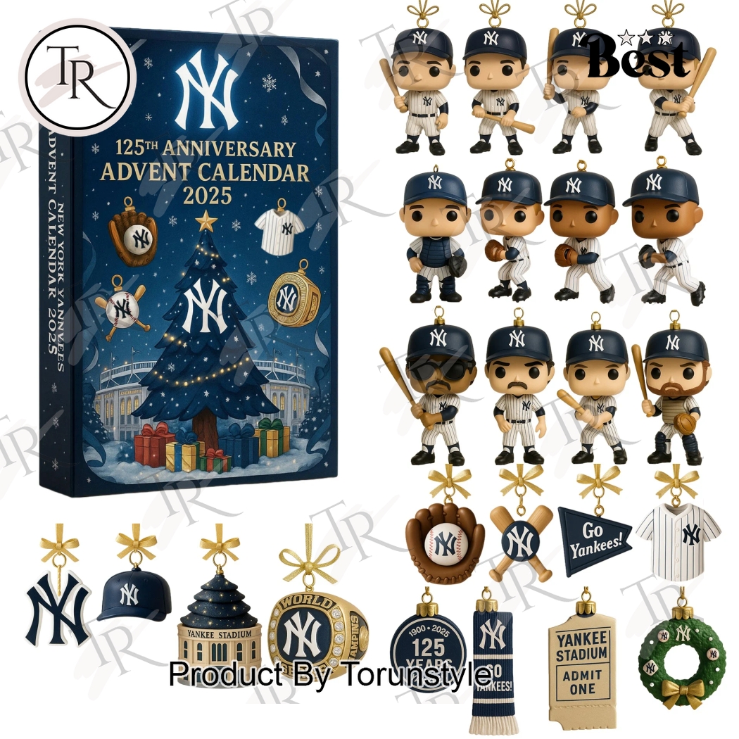 New York Yankees 125th Anniversary 2025 Advent Calendar New York Yankees 125th Anniversary 2025 Advent Calendar