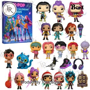 K-Pop Demon Hunters Merry Christmas 2025 Advent Calendar