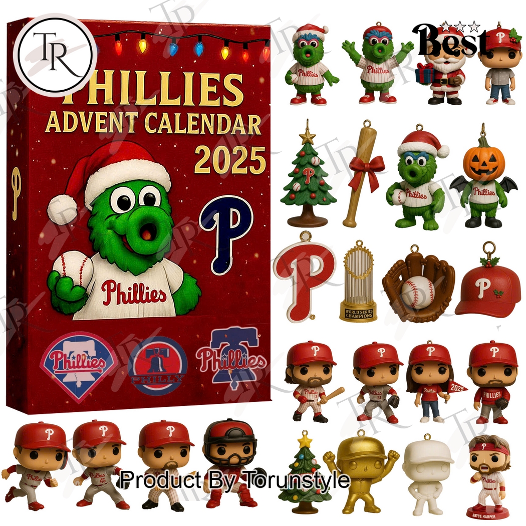Philadelphia Phillies Merry Christmas 2025 Advent Calendar Philadelphia Phillies Merry Christmas 2025 Advent Calendar