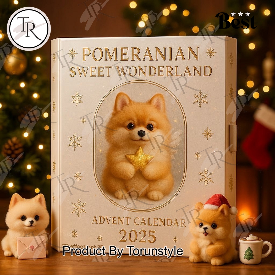 Pomeranian Sweet Wonderland Merry Christmas 2025 Advent Calendar Pomeranian Sweet Wonderland Merry Christmas 2025 Advent Calendar